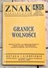 Znak 8/1991 -  Granice wolności